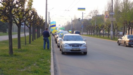 У Краматорську відбувся автопробіг «Україна – єдина країна!»
